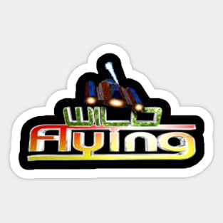 Wild Flying Sticker